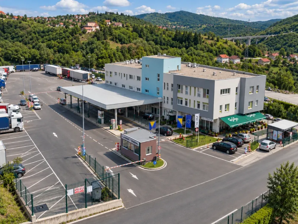 Ured A&A šped na Carinskom terminalu Rajlovac u Sarajevu